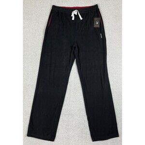 Spyder Loungewear Pants Men's Large Black Super Soft Pajama Lounge Pants NWT